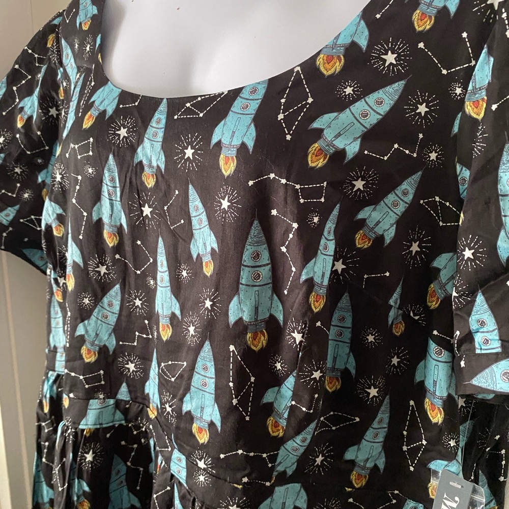 Modcloth Cosmic Adventure Rocket Dress